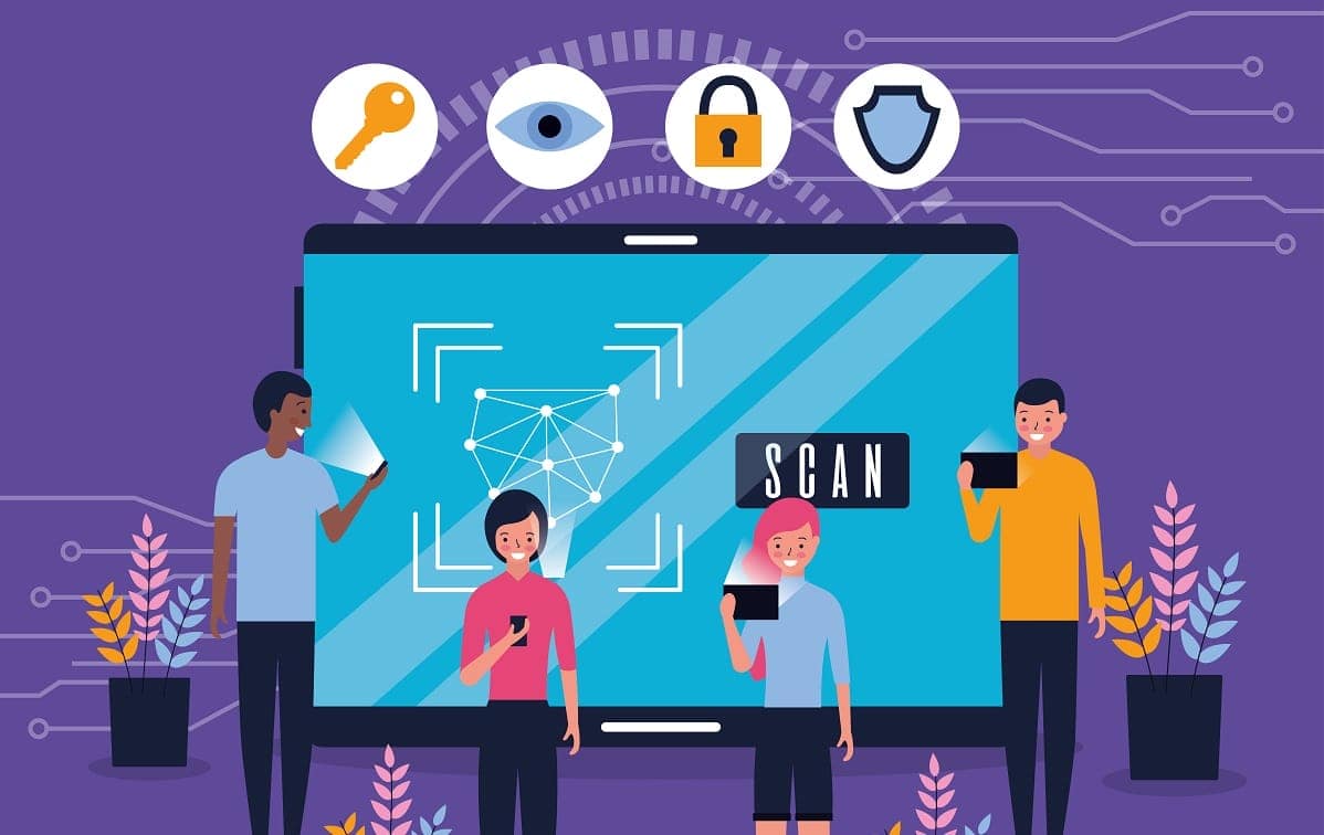 people face scan devices