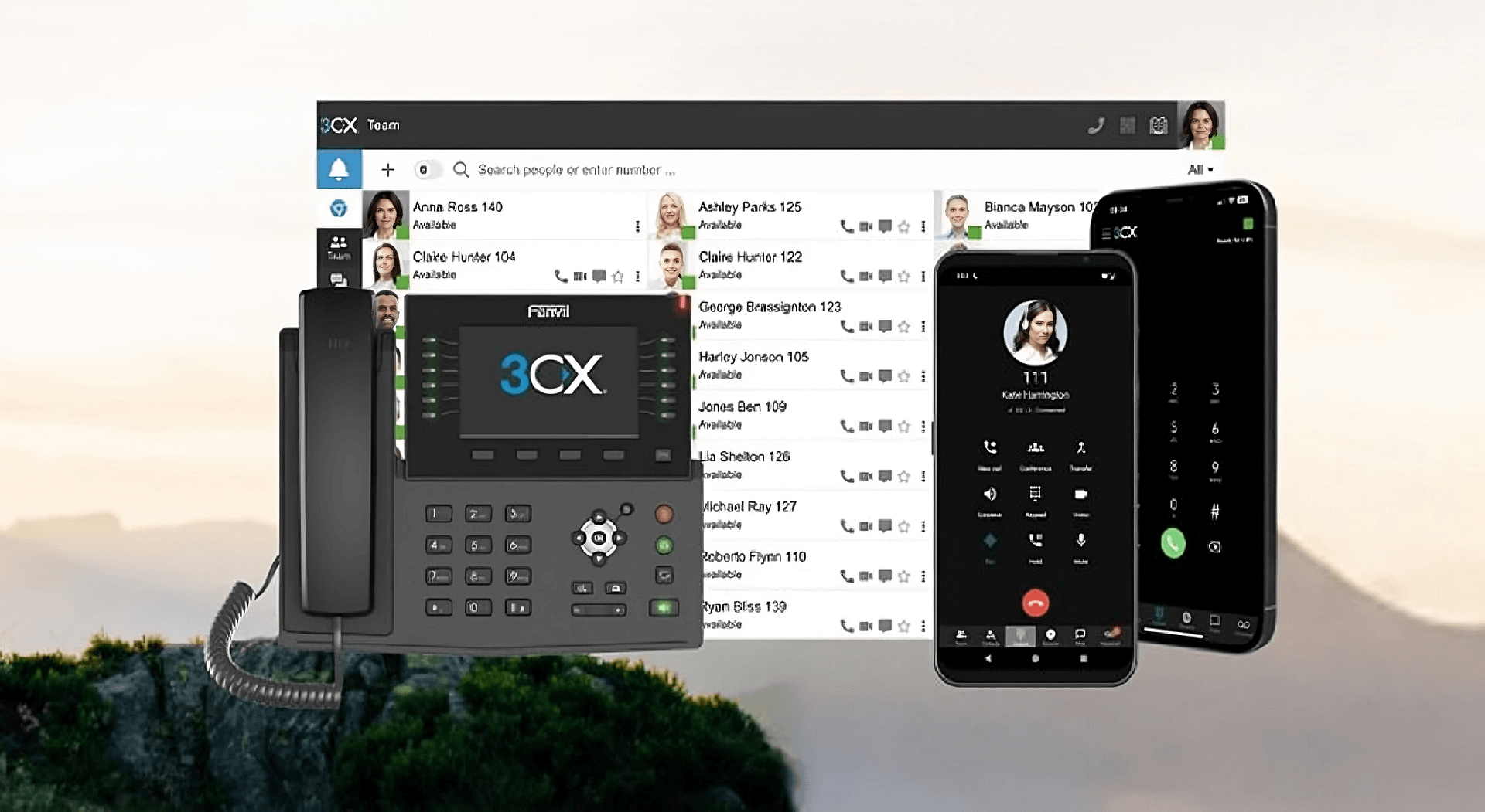3CX VoIP PBX Features